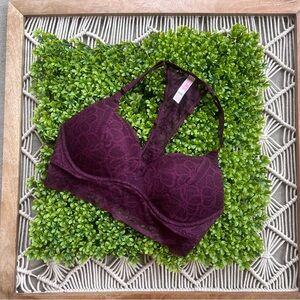 NWOT PINK Lace Bralette Size Small